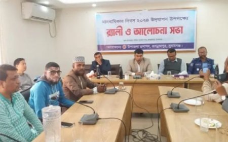 বর্ণাঢ্য র‌্যালি আলোচনাসভা অনুষ্ঠিত