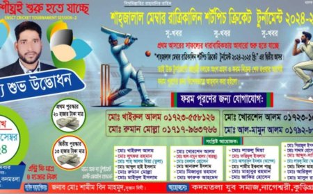 শাহজালাল মেম্বার রাত্রিকালিন শর্টপিচ ক্রিকেট টুর্নামেন্ট