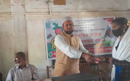 জগন্নাথপুর  সফাত উল্লাহ উচ্চ বিদ্যালয় জগদীশপুরে মহান বিজয় দিবস উদযাপন