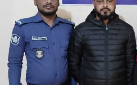 জগন্নাথপুরে রাজনৈতিক মামলায় যুবলীগ নেতা কারাগারে