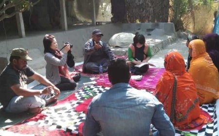 কয়রায় জাপানের শাপলা নীড় ও জেজেএস যৌথ গ্রাম পরিদর্শন