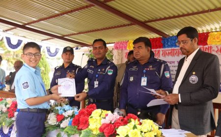 সাতক্ষীরা পুলিশ লাইন মাধ্যমিক বিদ্যালয়ের বার্ষিক পরীক্ষার ফলাফল ঘোষণা