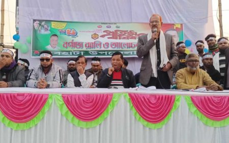 সাতক্ষীরার দেবহাটায় ছাত্রদলের ৪৬তম প্রতিষ্ঠাবার্ষিকীতে র্যালি ও সমাবেশ