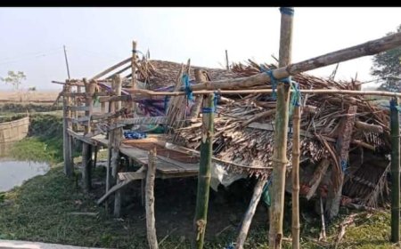 আশাশুনিতে ঘেরের বাসা ও নেট পাটা ভাঙচুরের অভিযোগ