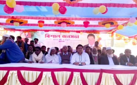 নাসিরনগরে বিএনপির বিশাল জনসভা