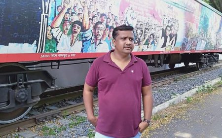 রেল শ্রমিক লীগ নেতা নজরুলকে পুলিশে দিলেন বিএনপি নেতারা