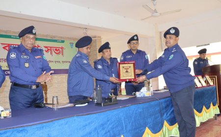 জগন্নাথপুর থানার ওসি সুনামগঞ্জ জেলার শ্রেষ্ঠ অফিসার ইনচার্জ নির্বাচিত