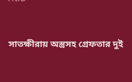 সাতক্ষীরায় অস্ত্রসহ গ্রেফতার দুই ব্যক্তি