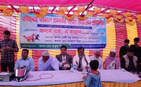 নাসিরনগরে দাঁতমন্ডলের ঐতিহ্যবাহী ঘোড়া দৌড় প্রতিযোগিতা অনুষ্ঠিত