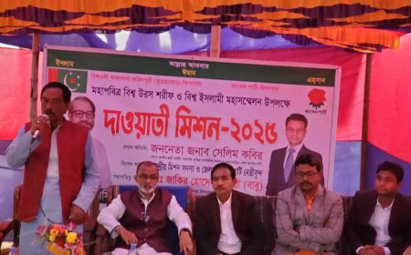 নাসিরনগরে উপজেলা জাকের পার্টির দাওয়াতী মিশন সভা অনুষ্ঠিত