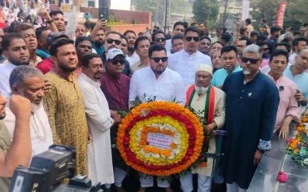 মহান শহীদ দিবসে চট্টগ্রাম দক্ষিণ জেলা বিএনপির শ্রদ্ধা নিবেদন