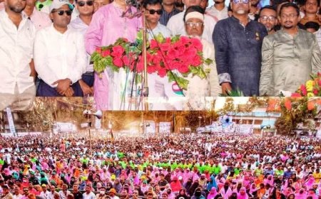 চট্টগ্রাম দক্ষিণ জেলা বিএনপির নবগঠিত কমিটির প্রথম জনসভা জনসমুদ্রে পরিণত