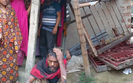 লিবিয়ায় দালালের নির্যাতনে নিহত রাসেল! ক্ষোভে দালালের বাড়িতে হামলা, ভাঙচুর ও লুটপাট