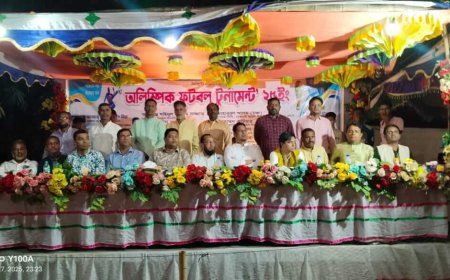 কোলাগাঁও উম্মেত আলী মাতব্বর স্মৃতি গোল্ড কাপ ফুটবল টুর্নামেন্ট ২০২৫ সম্পন্ন